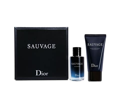 dior sauvage gift set with shower gel